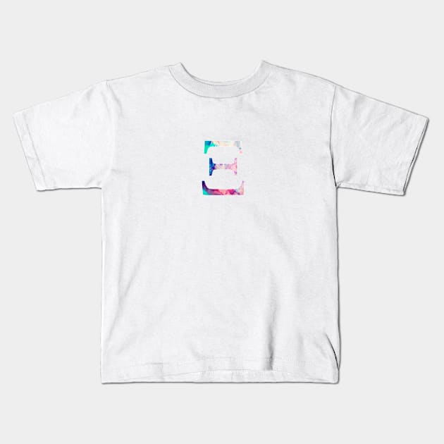 Rainbow Marble Xi Kids T-Shirt by AdventureFinder